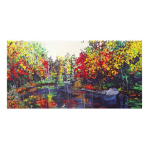 Reflections Painting Photo Cards