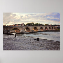 Regensburg bridge posters