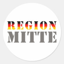 Region Mitte - Mitteldeutschland Sticker