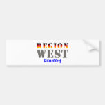Region West - Düsseldorf Autosticker