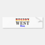 Region West - Mainz Auto Sticker