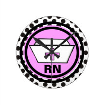Registered Nurse Clock Nursing Cap Design
