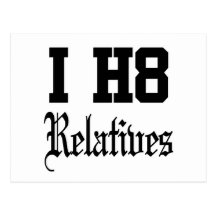 relatives postcard