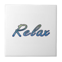 Relax cloud green blue outlined tiles