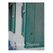 Relax In Dominca Post Card