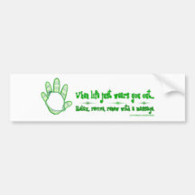 Relax, Revive, Renew Bumper Stickers