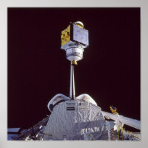 Release of SATCOM KU-2 Satellite from Atlantis Print