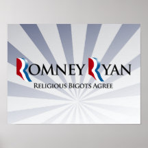 RELIGIOUS BIGOTS AGREE -.png Posters