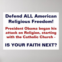 Religious Freedom Poster
