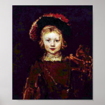 Rembrandt - Portrait of a boy Poster