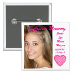 Remember Jenni Pinback Buttons