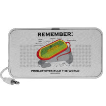 Remember: Prokaryotes Rule The World (Bacterium) Mp3 Speaker