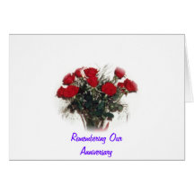 Remembering Our Anniversary Cards