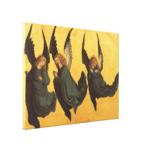 Renaissance Christmas Angels, Master of Housebook Gallery Wrapped Canvas