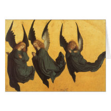 Renaissance Christmas Angels, Master of Housebook Cards