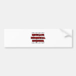 Renegade Biomedical Engineer Bumper Sticker