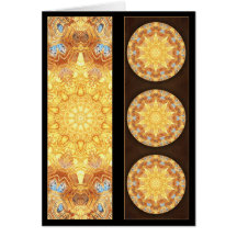 Renewal Mandala BookMark Card