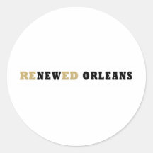 Renewed Orleans Sticker