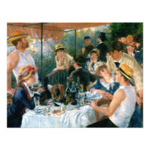 Renoir's Luncheon of the Boating Party (1881) Personalized Invitations