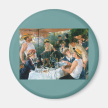 Renoir's Luncheon of the Boating Party (1881) Magnet