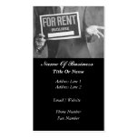Rental Business Card