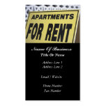 Rental Property Business Card