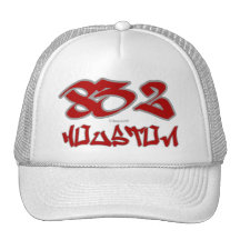 Rep Houston (832) Mesh Hats