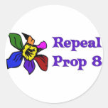 Repeal Proposition 8 Round Sticker