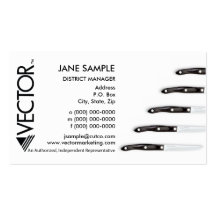 Representative & Manager Business Cards
