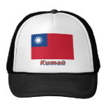 Republic of China Flag with name in Russian Mesh Hat