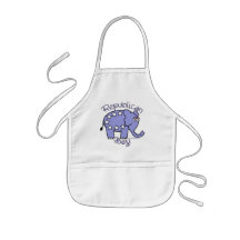 Republican Boy Kids Apron