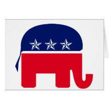 Republican Elephant Cards