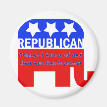 Republican Fridge Magnet