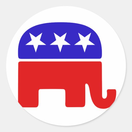 Republican Logo Sticker
