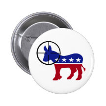 Republican Sniper Head Shot Button