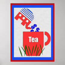 Republican Tea Print