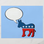 Republicans eat puppies flyer design
