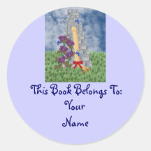 Repunzel Repunzel, Book Plate Sticker