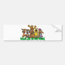 Rescue Dogs are the best Breed Bumper Sticker