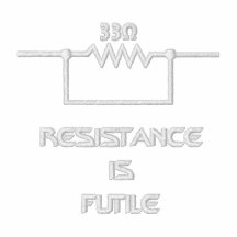 Resistance is Futile Embroidered Polo Shirt