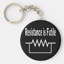 Resistance is Futile Key Chain
