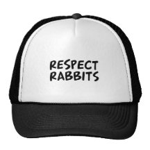Respect Rabbits Mesh Hat