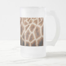 Reticulated Giraffe Pattern Wild Animal Print Gift Coffee Mug