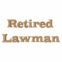 Retired Lawman Polo Shirt
