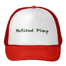 Retired Pimp Trucker Hat