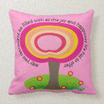 Retired Teacher Whimsical Art Pillow