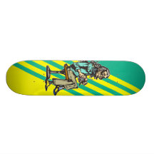 Retired Woman Skate Deck