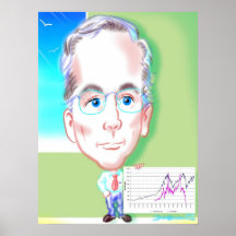Retiree Caricature Print