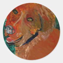 Retriever Stickers- Zach