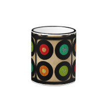 Retro 45 Vinyl Record Album Coffee Mug